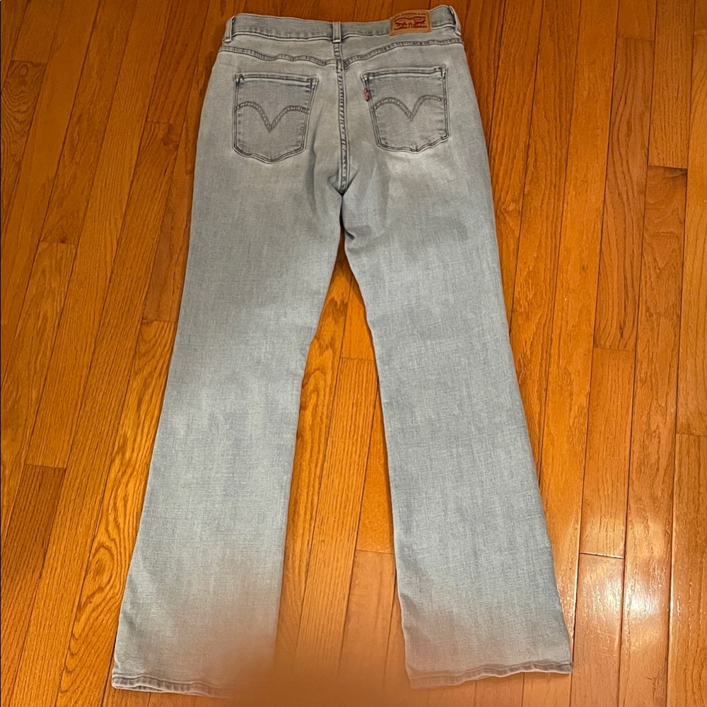 Levi's Light Blue Boot Cut Jeans W27 L32 - Picture 5 of 6